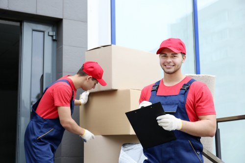 Office relocation team planning a business move in Anerley