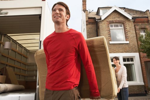 Commercial packing services for a local business move