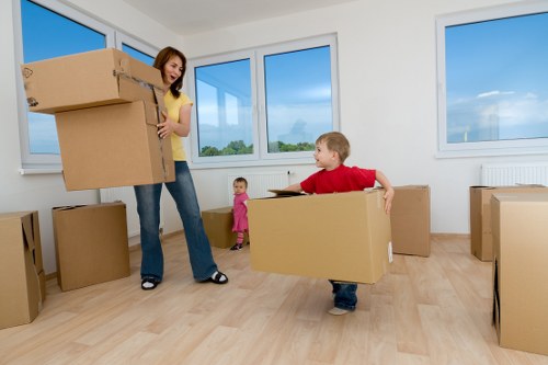 Packing and loading furniture for an Anerley home relocation