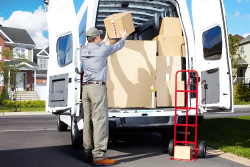 Office relocation support for a local business